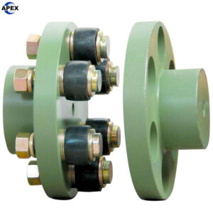 Standard FCL Flexible Shaft Coupling with Screws Torque Limiter Coupling Elastic Rubber Pin Shaft