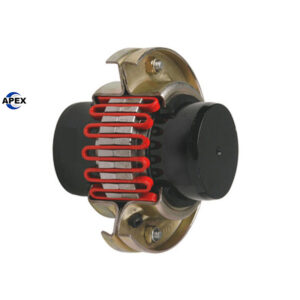 coupling with elastic spider supply