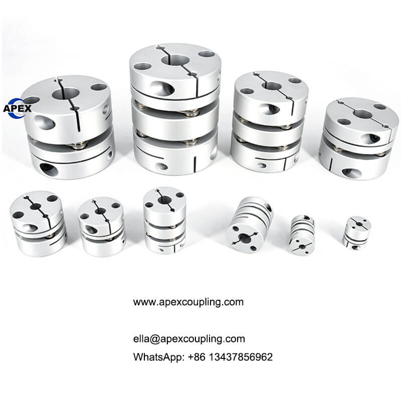double diaphragm shaft coupling