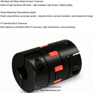 curved jaw coupling steel
