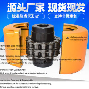 high torque chain coupling
