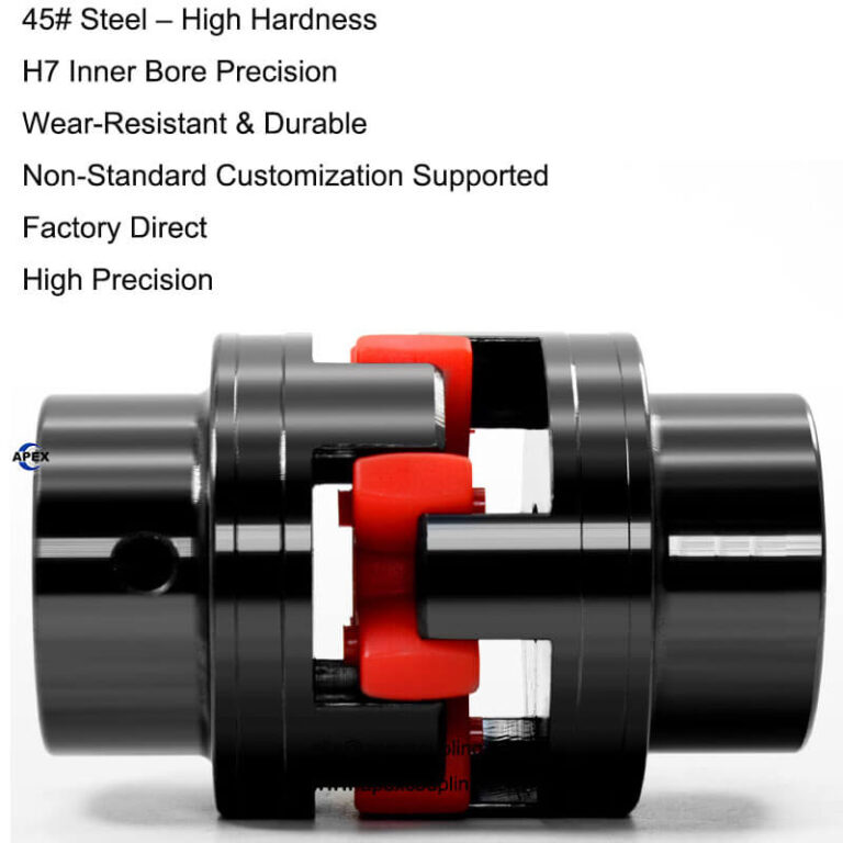 servo motor jaw coupling