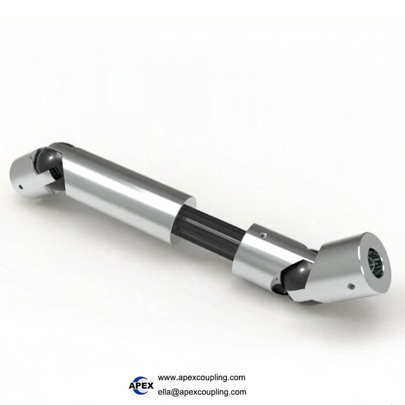 Ball fork universal joint coupling