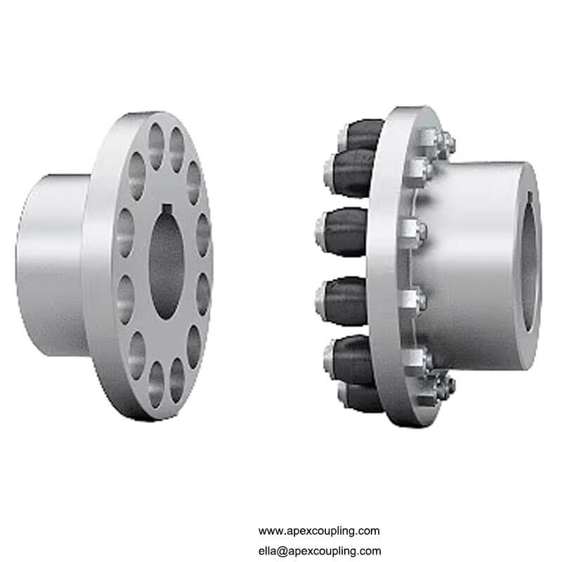 Rigid aluminium coupling