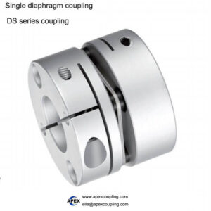 Single diaphragm coupling