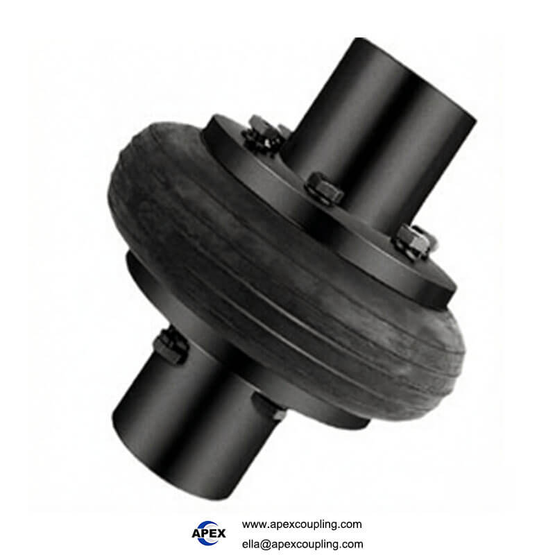 Tire coupling for metallurgical equipment