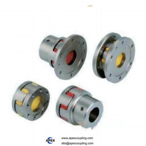 Star coupling with flange