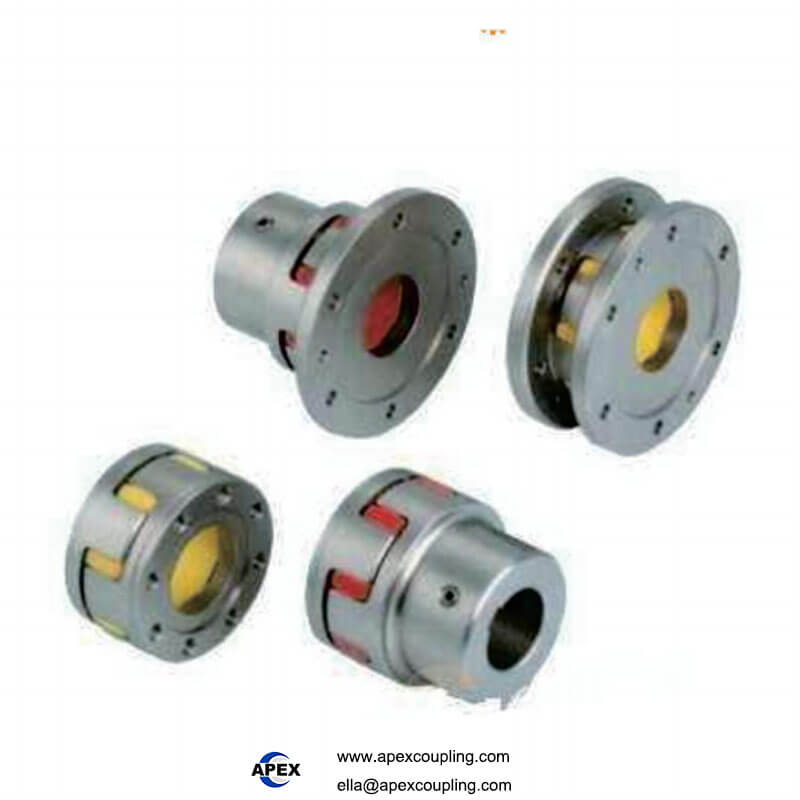 Star coupling with flange