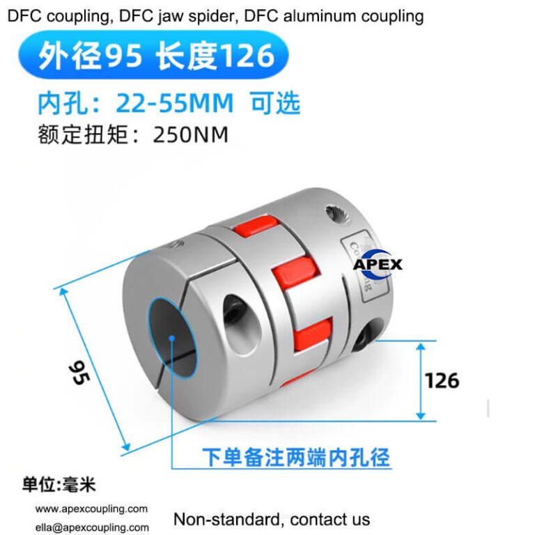 heavy-duty jaw spider coupling