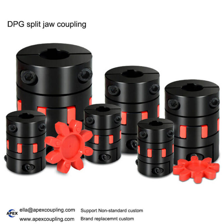 DPG split jaw coupling rotex replacement