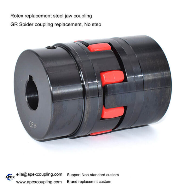 Rotex replacement steel jaw coupling