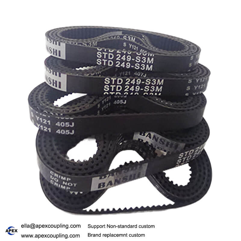 STD3M rubber timing belt