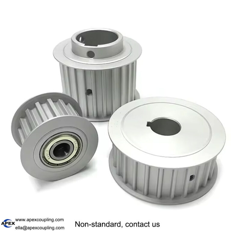 custom stainless steel timing pulley