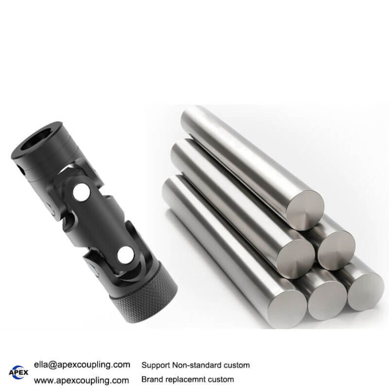 heat cutting knife disc universal joint coupling