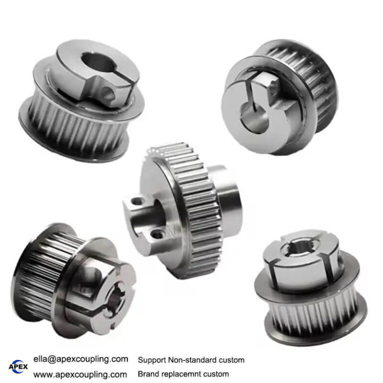 strengthening flange timing pulley