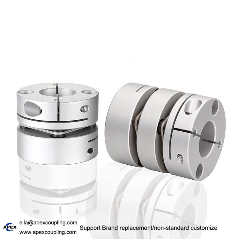 aluminum double diaphragm shaft coupling