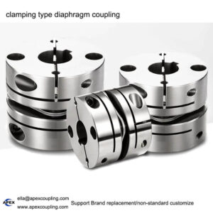clamping type diaphragm coupling